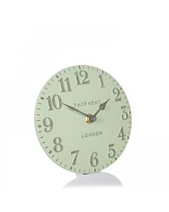 Thomas Kent - Arabic Pearl Green Mantel Clock
